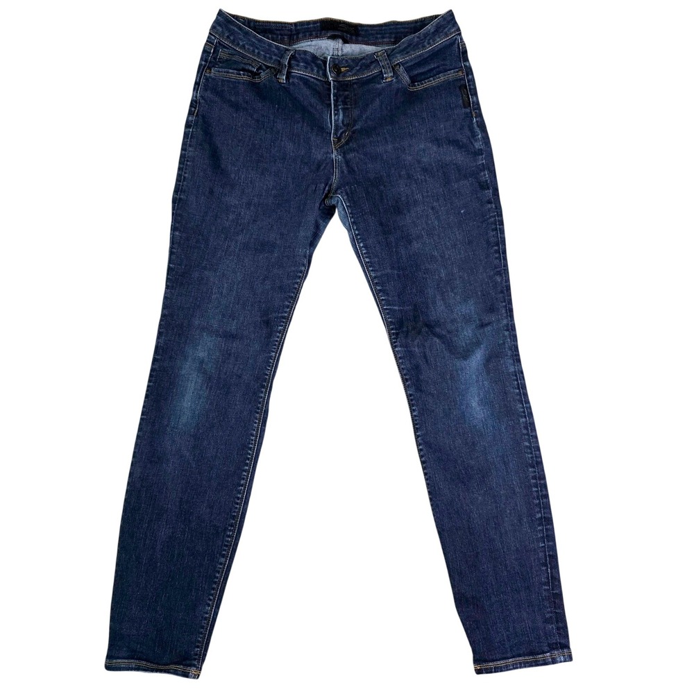 Silver Jeans W32 L31 Naomi Women Blue Dark Wash Skinny Jeans